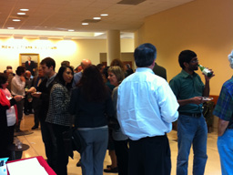 participants talking